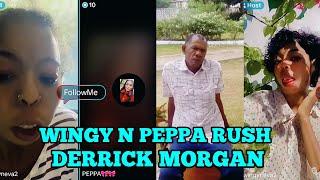 Wingy and Peppa Ready Fi Derrick Morgan Anytime Him Diss Again 