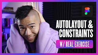 Figma Tutorial: New Figma Auto Layout & Constraints  (W/ UI DESIGN EXERCISE)