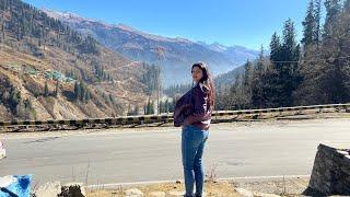 Delhi to manali by road | sissu |rohtang