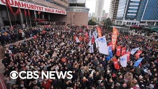 Mass protests in Turkey over Istanbul mayor's arrest