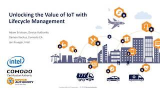 Unlocking the Value of IoT with Lifecycle Management