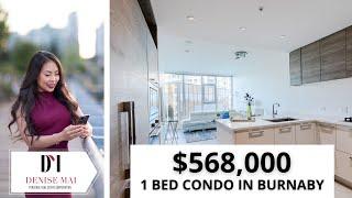 Modern Burnaby Condo 1 Bedroom for $568,000!