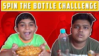 SPIN THE BOTTLE CHALLENGE |GUJJU FOODIES|