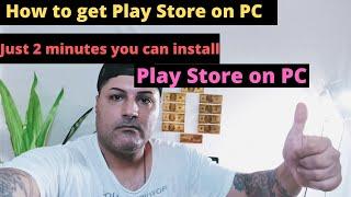 How to download Play Store on PC very easy just a couple minutes