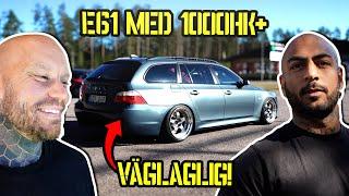 PROVKÖR E61 MED 2JZ! 1000HK+ PÅ HJULEN!