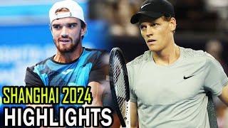 Jannik Sinner vs Tomas Machac SF Highlights | Shanghai 2024