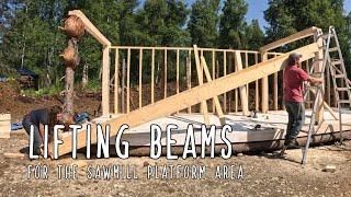 Lifting Beams - New sawmill platform build