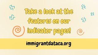 Take a look at the features on our indicator pages! | California Immigrant Data Portal #cidp