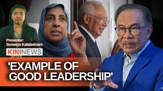 #KiniNews: Anwar pans critics over Najib 1MDB apology row; Latheefa responds to Anwar