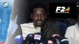 Retour Au calme au senegal: Conference de presse F24,Alune Sané  Vice Coordenateur du F24