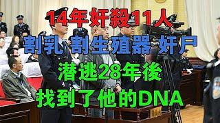 14年姦殺11人，割乳、割生殖器、奸屍，潛逃28年後找到了他的DNA #大案紀實 #刑事案件 #案件解說