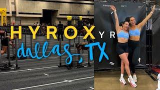 COME WITH ME TO HYROX DALLAS (this was the hardest thing I've ever done LOL)