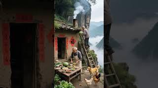 Tâm hồn thanh thản khi được sống giữa không gian làng quê tĩnh lặng. 