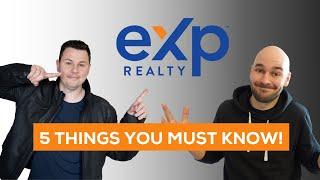 eXp Realty Explained 2021 - 5 Things To Know BEFORE Joining!