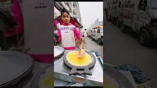  Egg dosa making #shorts #telugufoodie #esangathulu #streetfood #foodie #omelette