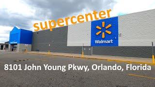 Shopping at Walmart Supercenter near Epic Universe in Orlando Florida on John Young Parkway - 908