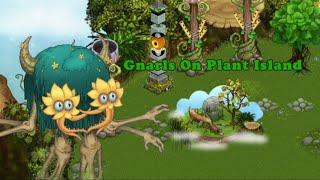 Gnarls On Plant Island (Animated) - My Singing Monsters Ft:@TheEmeraldApples