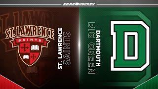 St. Lawrence at Dartmouth | NCAA Men’s Ice Hockey | Highlights - December 6, 2024 | #ECACHockey