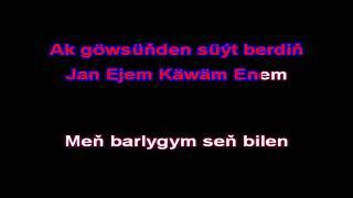 Atabay Carygulyyew Jan ejem kawam enem minus karaoke turkmen aydymlar minus karaoke