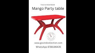 TABLE ASSEMBLY I MANGO TABLE I HOTEL CAFE CHAIR TABLE WHOLSALER IN PUNE #trending #homedecor