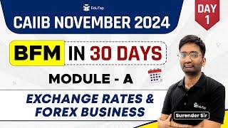 Exchange Rates & forex Business | CAIIB BFM Important Topics | CAIIB Nov 2024 Preparation | EduTap