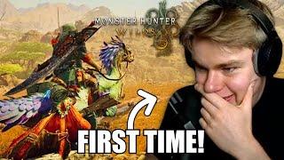 WoW Player Tries Monster Hunter For The First Time!