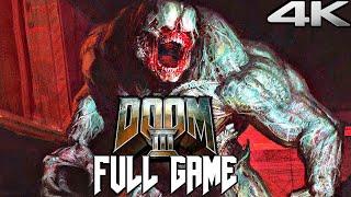 DOOM 3 Gameplay Walkthrough FULL GAME (4K 60FPS) No Commentary