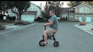 Never to big for a bike! - Swagtron Swagcycle