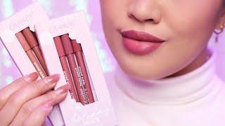 Colourpop Holiday Lip Pencil Kit Sleighin Nudes Holiday Hues #lippencil #makeupswatches #lipswatches