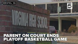 Virginia High and Floyd County game ends abruptly after parent disrupts