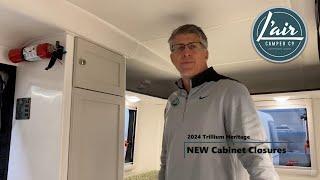 2024 Triliium Heritage Camper - Cabinet Closures