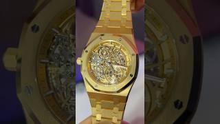 $250,000.00 Audemars Piguet "jumbo" Extra-thin Openworked Royal Oak 16204BA