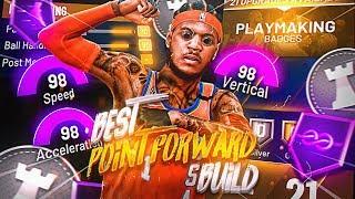 NEW OP SPEEDBOOSTING POINT FORWARD BUILD! BEST BUILD IN 2K20!