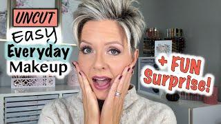 UNCUT Easy Everyday Makeup + FUN Surprise for YOU!