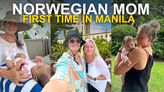 Norwegian Mom’s First Taste of Life in Manila Philippines!