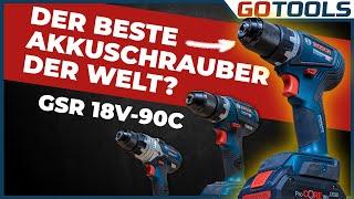 Der weltbeste Akkuschrauber?! Bosch GSR 18V 90 C! Mit Verlosung