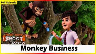 Pinaki And Happy - Bhoot Bandhus | Monkey Business | Full Episode 85