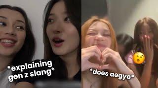 megan & yoonchae being an underrated CHAOTIC duo