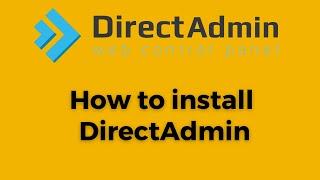 How to install DirectAdmin control panel