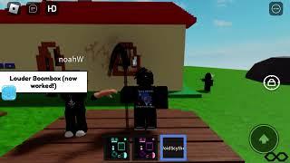 ROBLOX DOOMSHOP AUDIOS/ROBLOX BYPASSED AUDIOS/ONLY WORKS IN BOOMBOX WORLD