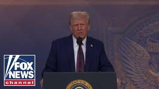 Trump addresses World Economic Forum in Davos