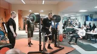 Juha "Termis" Vuorikoski M120kg, kansalliset voimanostokisat Ylöjärvi 6.1.2018