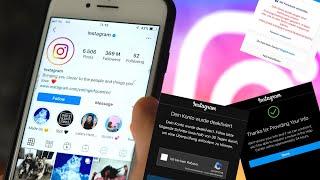 Instagram Account - gelöscht, gehackt, deaktiviert ? - JetLoneStarr