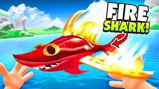 Catching a FIRE Element FISH On the Most Dangerous Planet (VR Fishing)