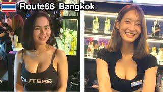 Beautiful women at Route66 club the most popular nightclub in Bangkok, Thailand