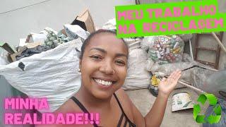 UM DIA COMIGO CATANDO RECICLAGEM NAS RUAS️
