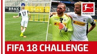 Gladbach Turn to World Champ Kramer - EA Sports FIFA 18 Bundesliga Free Kick Challenge