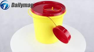 How to use Dailymag DMS-R1.5  1.5L medical sharps container