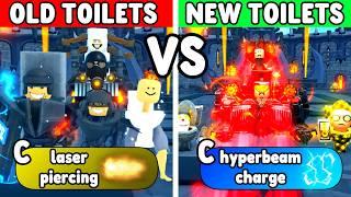 OLD VS NEW TOILETS (Toilet Tower Defense)