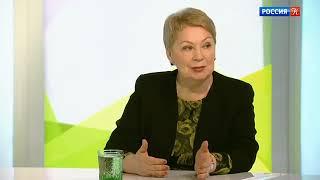 Министр просвещения Российской Федерации Ольга Юрьевна Васильева в программе "наблюдатель"